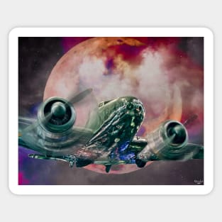 Fantasy Night Flight Sticker